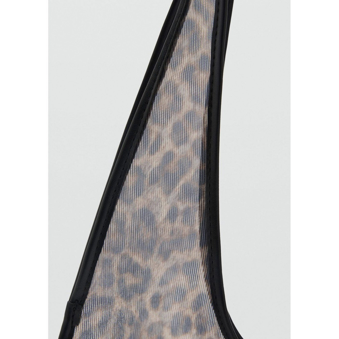 Sac À Main Semi-Transparent Animal Print