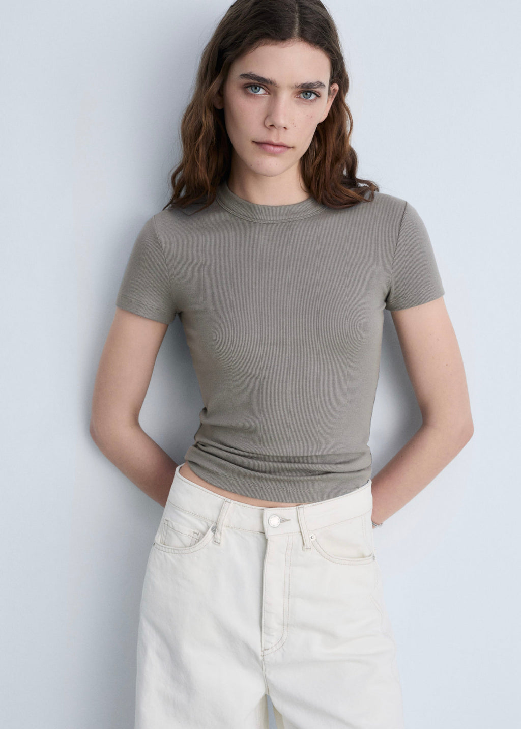 T-Shirt Manches Courtes Cintré