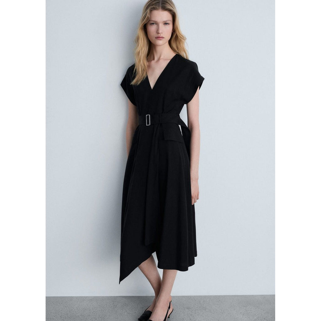 Robe Asymétrique Ceinture