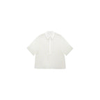 Chemise Semi-Transparente Broderie À Fleurs
