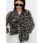 Blouse Imprimé Floral À