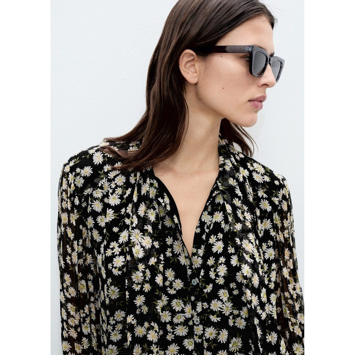 Blouse Imprimé Floral À