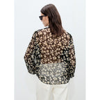 Blouse Imprimé Floral À