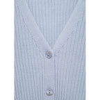 Cardigan Maille Côtelée Col V