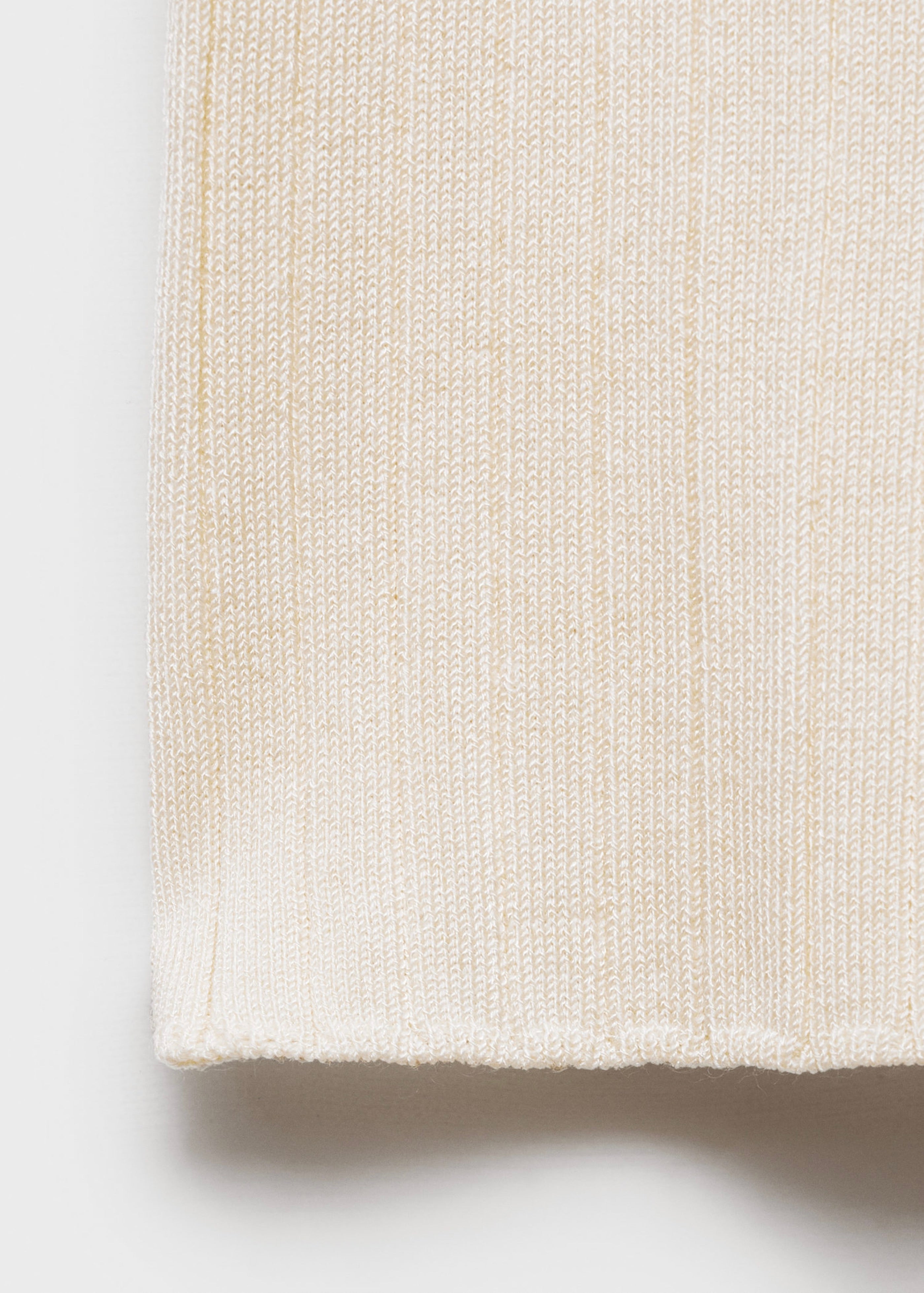 Pantalon Flare Maille Côtelée