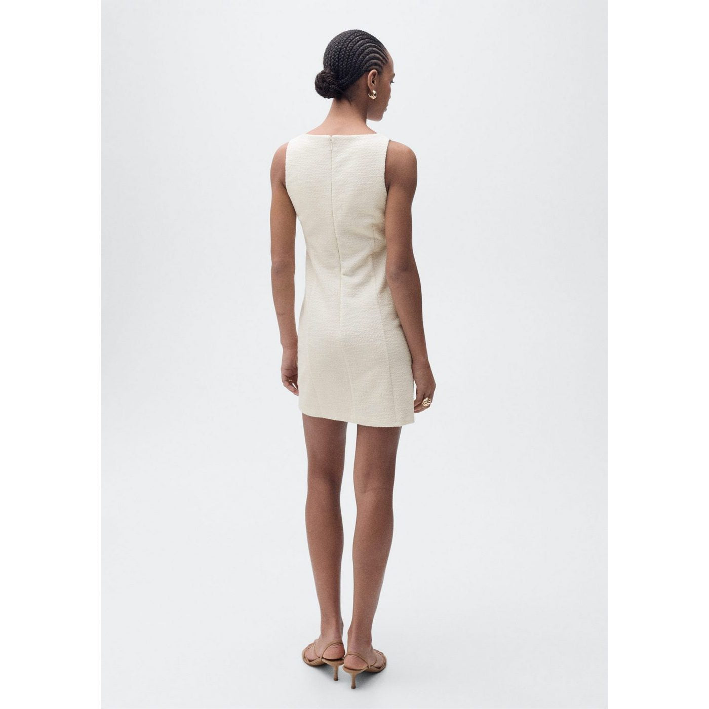Robe Courte Tweed
