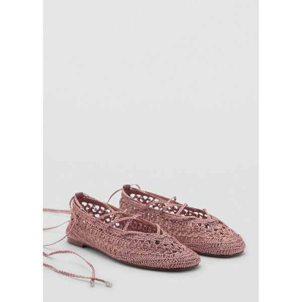 Ballerines Crochet Lanières