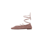 Ballerines Crochet Lanières