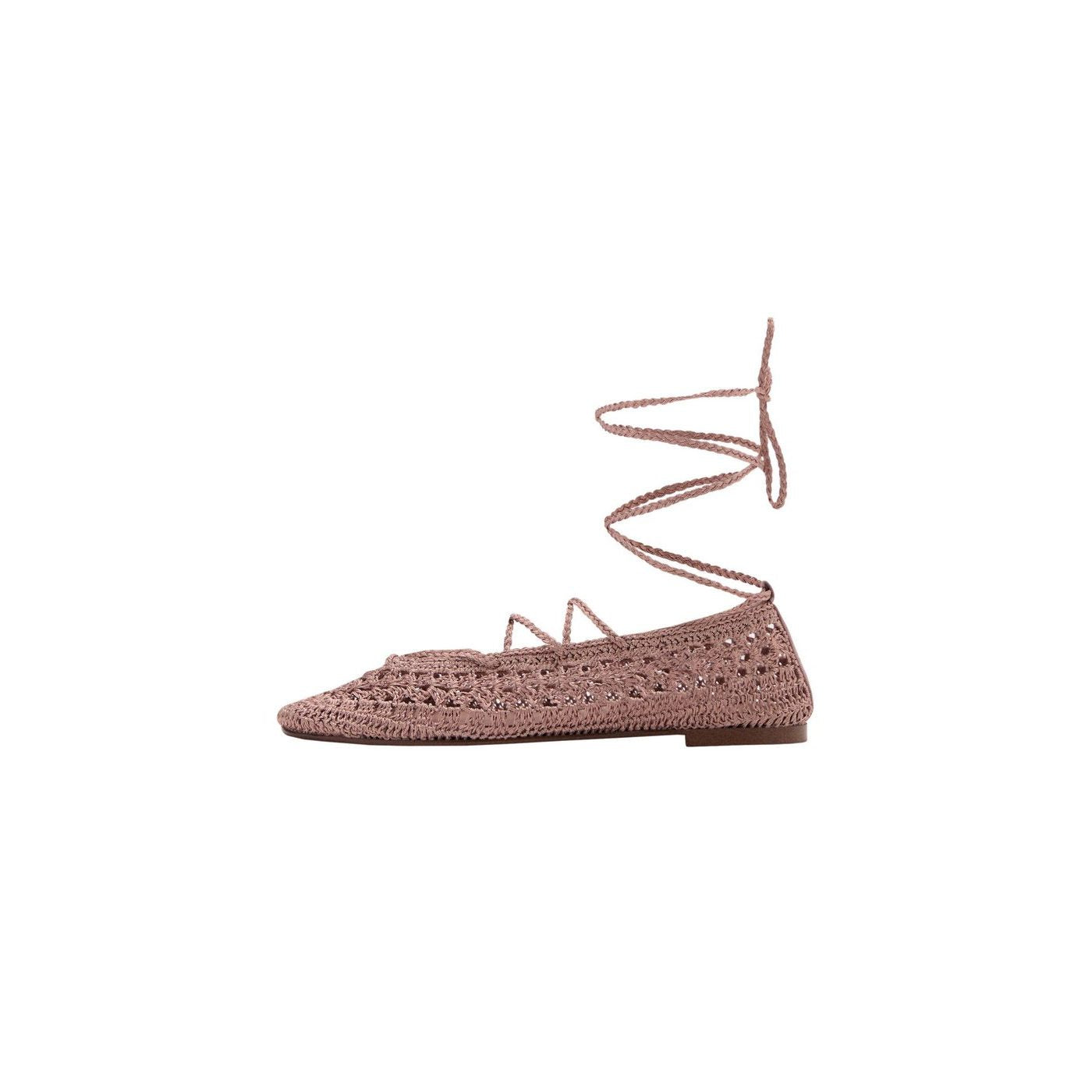 Ballerines Crochet Lanières