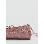 Ballerines Crochet Lanières