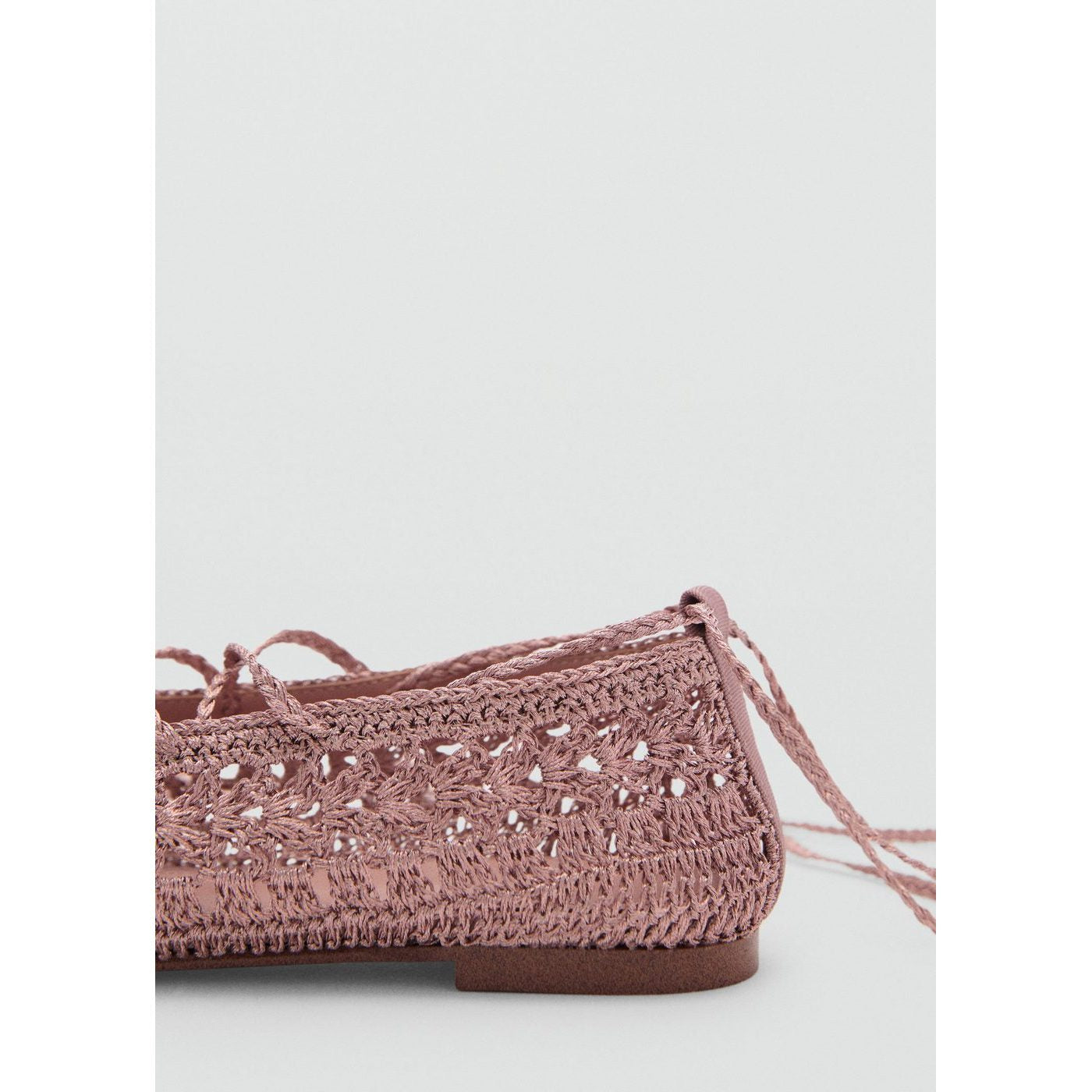 Ballerines Crochet Lanières
