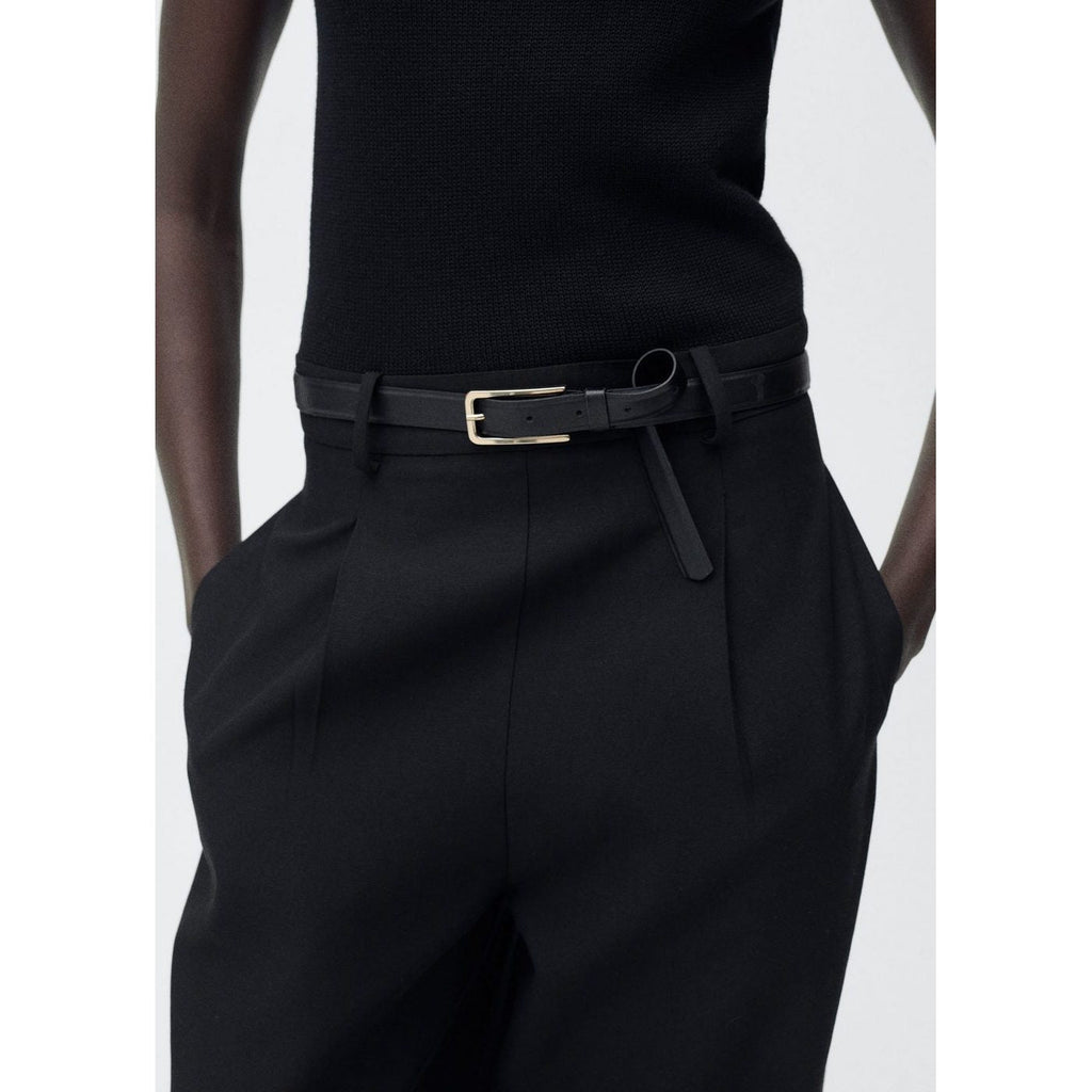 Combinaison À Ceinture Tissu Combiné