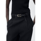Combinaison À Ceinture Tissu Combiné