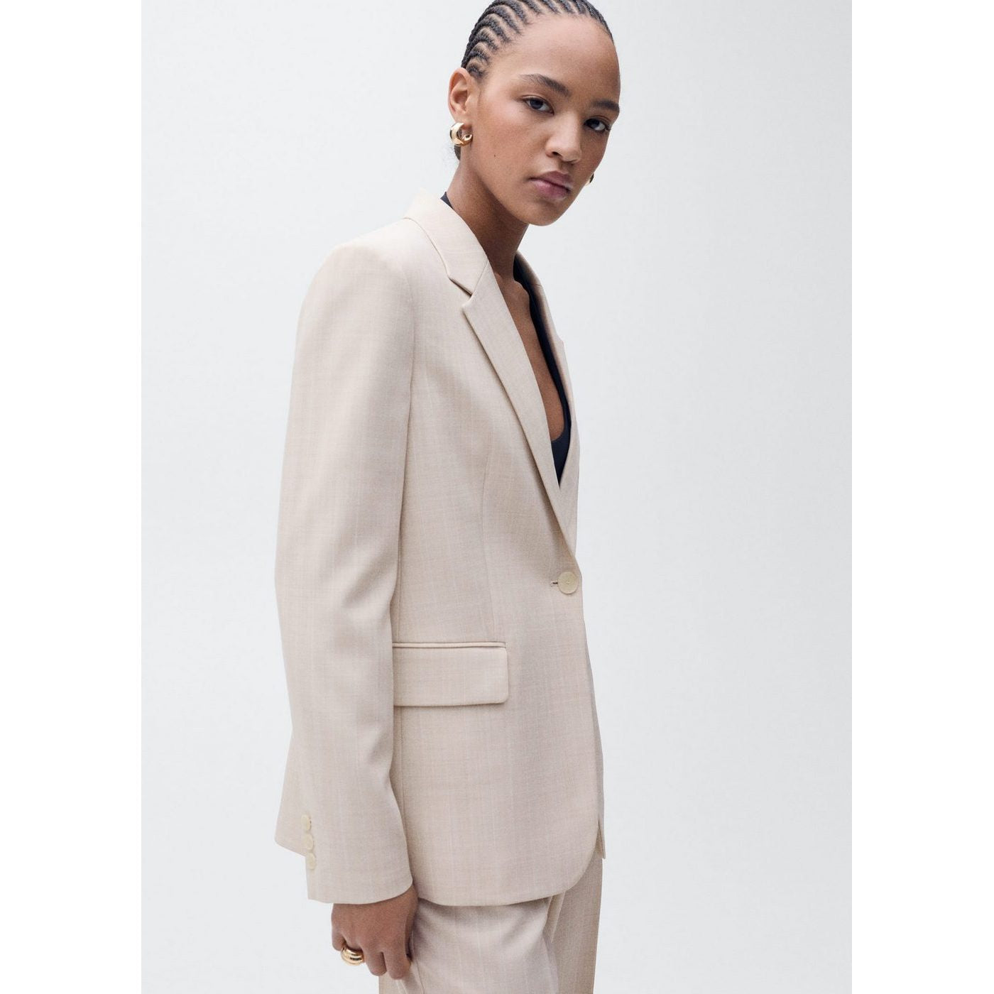Blazer Costume Structuré