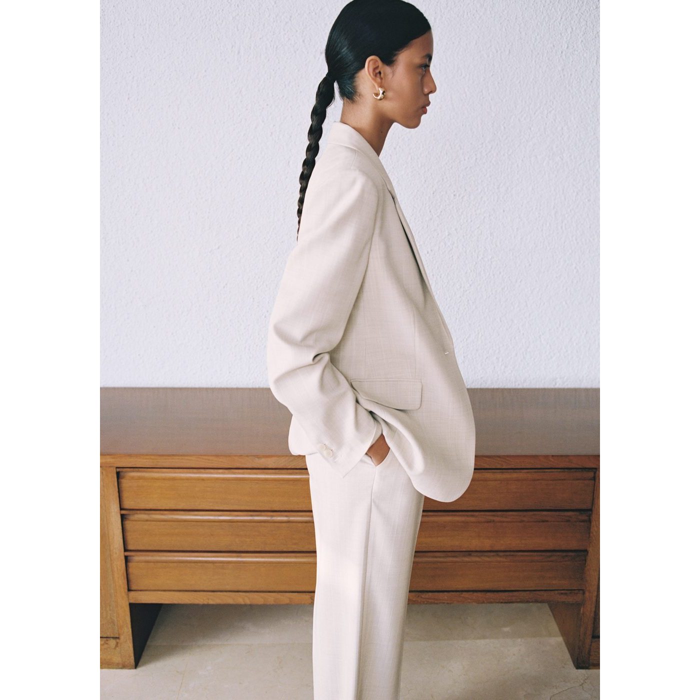 Blazer Costume Structuré