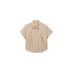 Chemise Rayures Manches Courtes