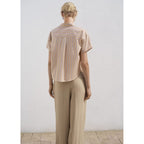 Chemise Rayures Manches Courtes