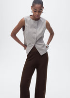 Pantalon Droit Maille