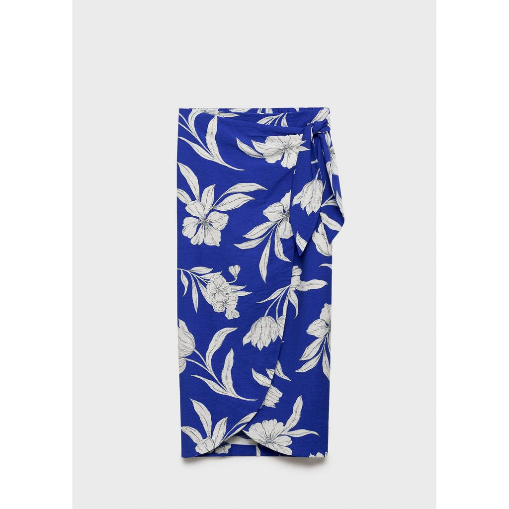 Jupe Portefeuille À Fleurs