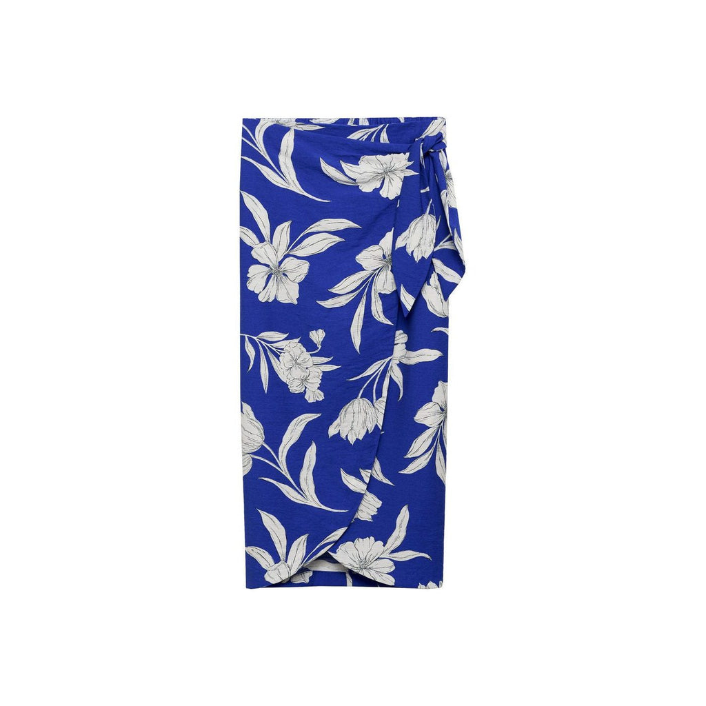 Jupe Portefeuille À Fleurs
