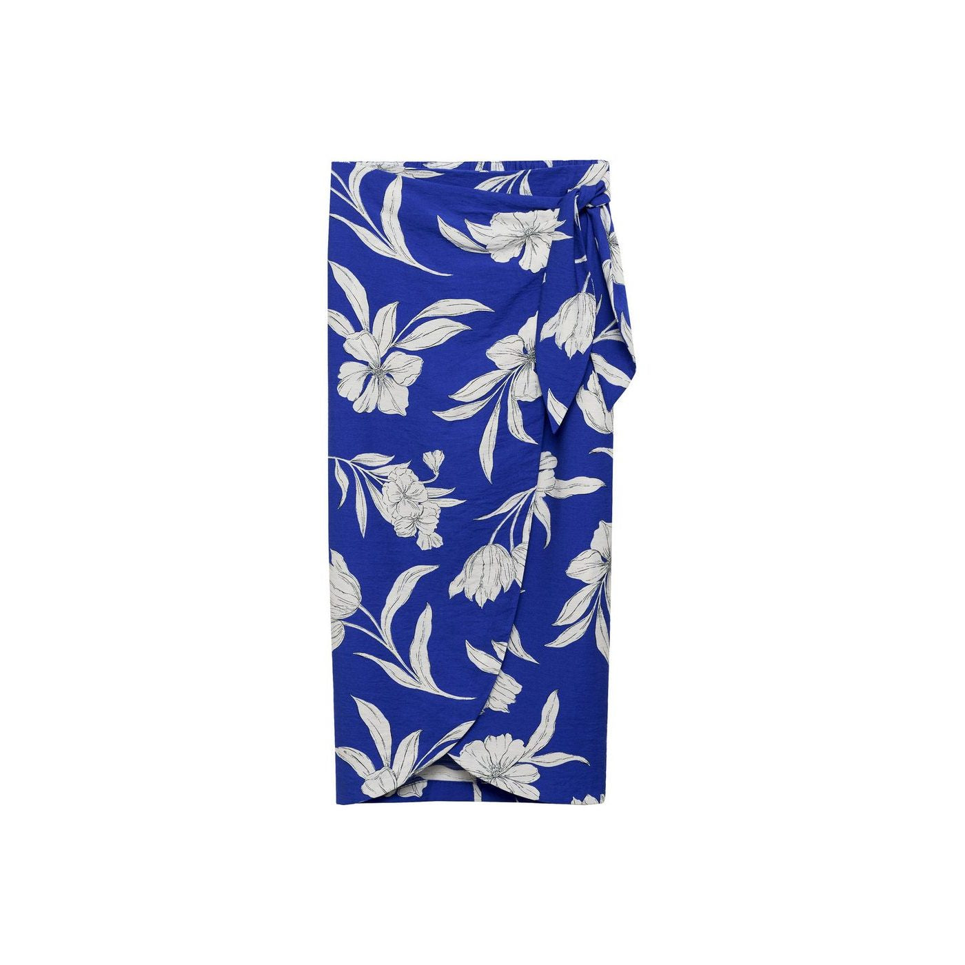 Jupe Portefeuille À Fleurs