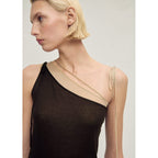 Robe En Maille Lyocell Combinée