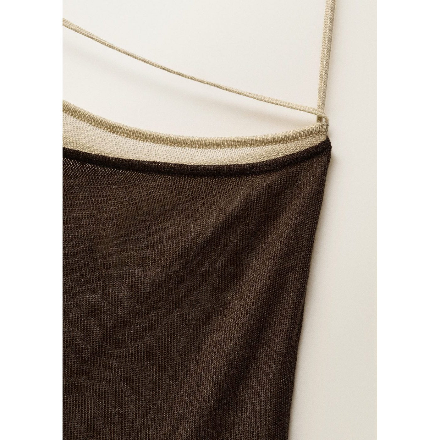 Robe En Maille Lyocell Combinée