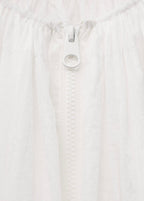 Veste Semi-Transparente Froncée