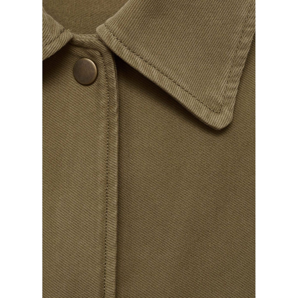 Surchemise Coton Détails Ajourés