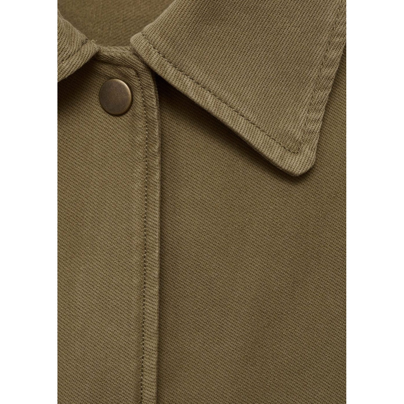 Surchemise Coton Détails Ajourés