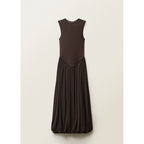 Robe Semi-Transparente Ourlet Bouffant