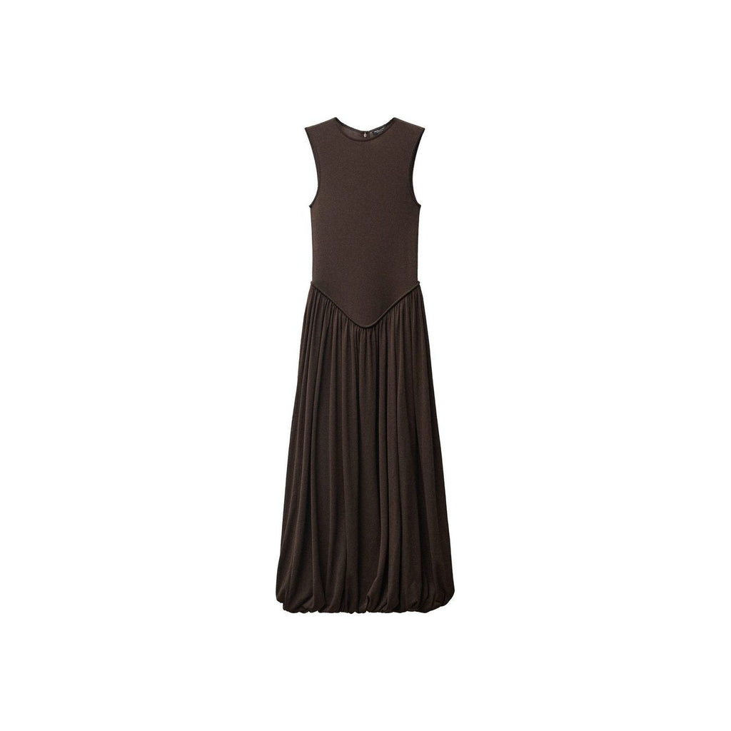 Robe Semi-Transparente Ourlet Bouffant