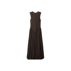 Robe Semi-Transparente Ourlet Bouffant