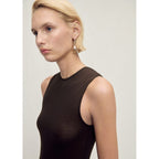 Robe Semi-Transparente Ourlet Bouffant