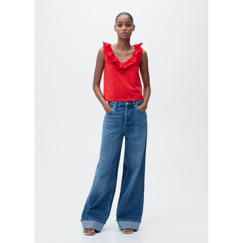 Top Coton Volant