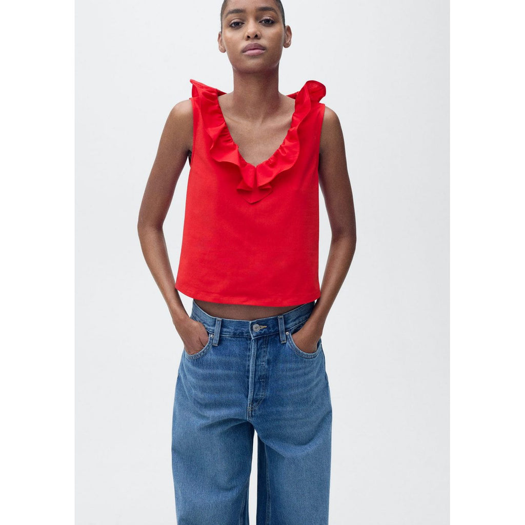 Top Coton Volant