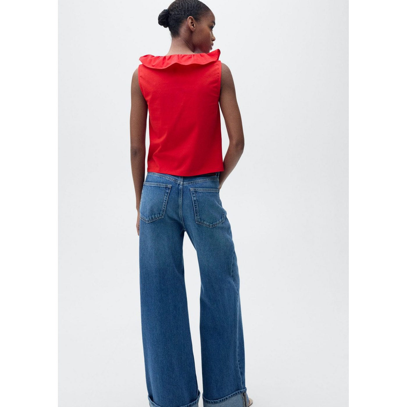 Top Coton Volant