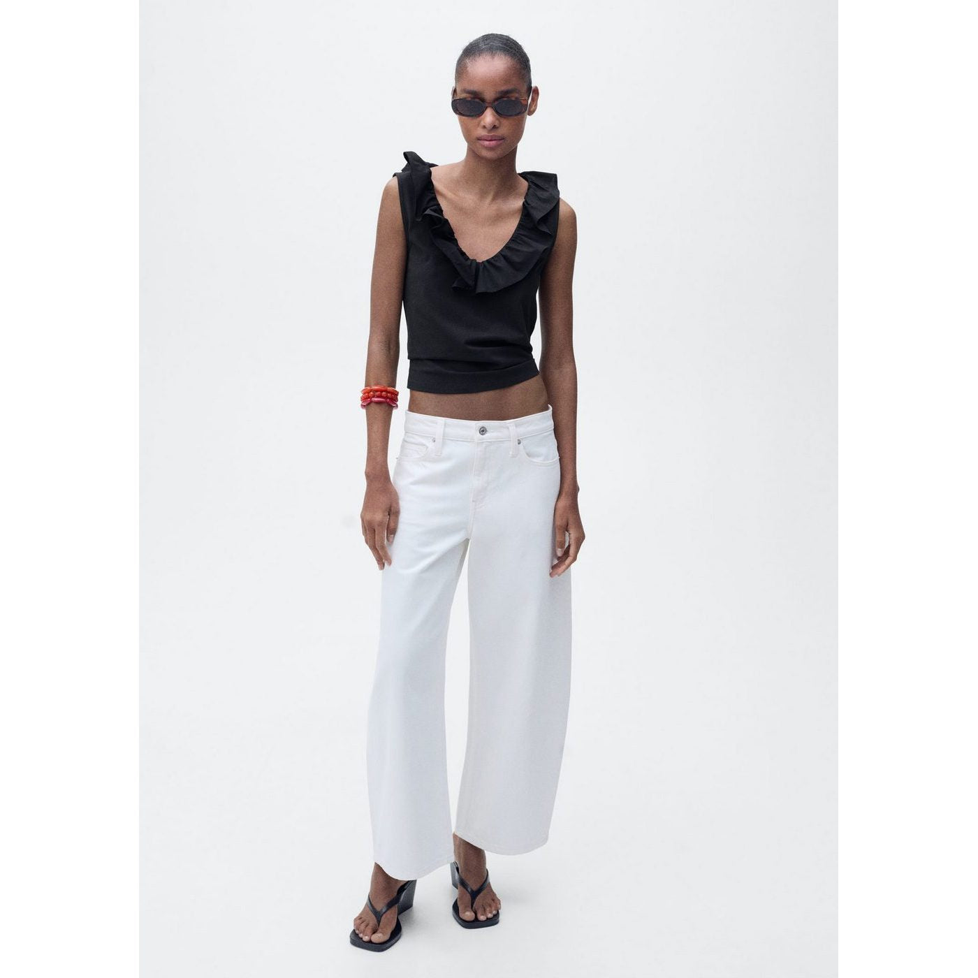 Top Coton Volant