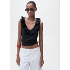 Top Coton Volant