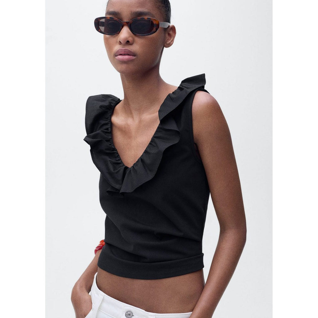Top Coton Volant