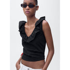 Top Coton Volant