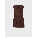 Robe Texturée Drapée