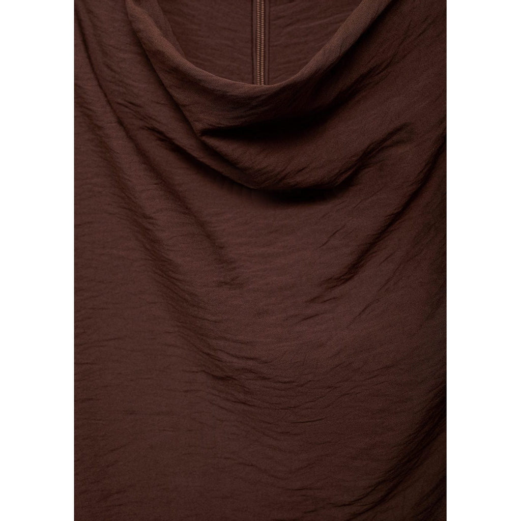 Robe Texturée Drapée