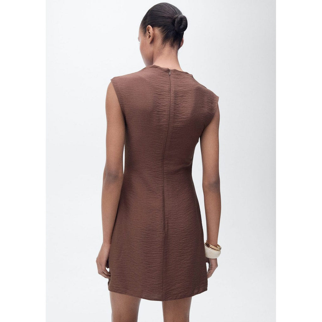 Robe Texturée Drapée