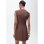 Robe Texturée Drapée