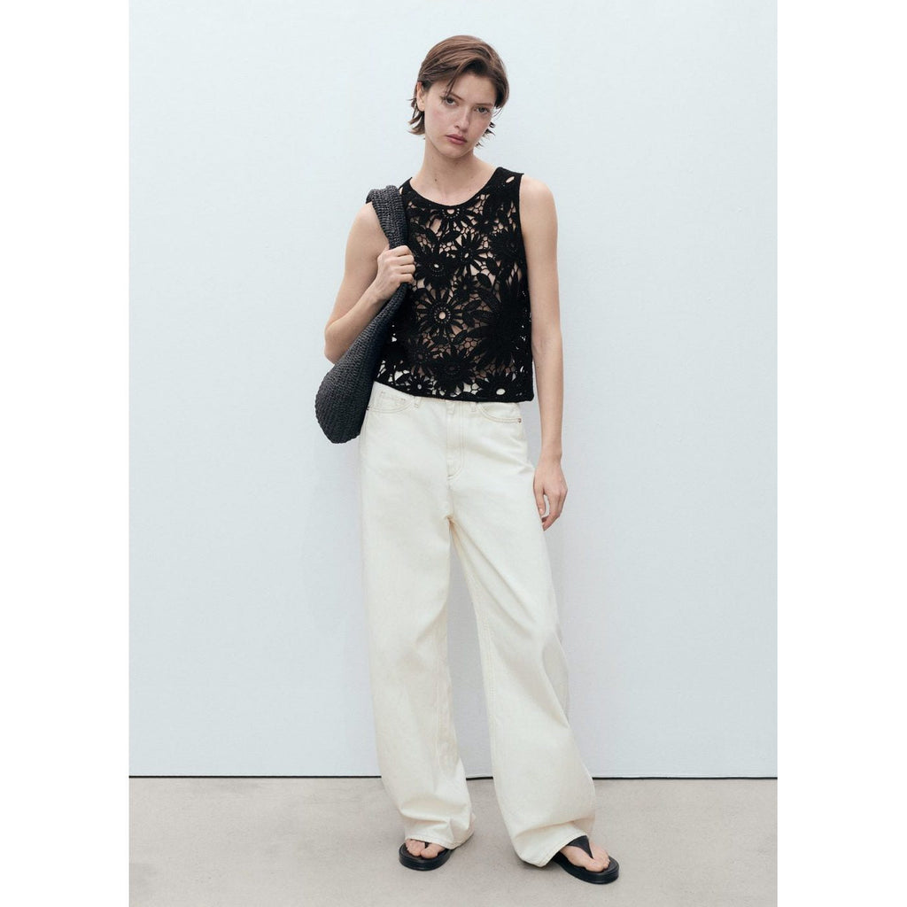 Top Maille Crochet
