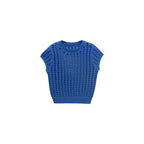 Pull-Over Crochet Manches Courtes