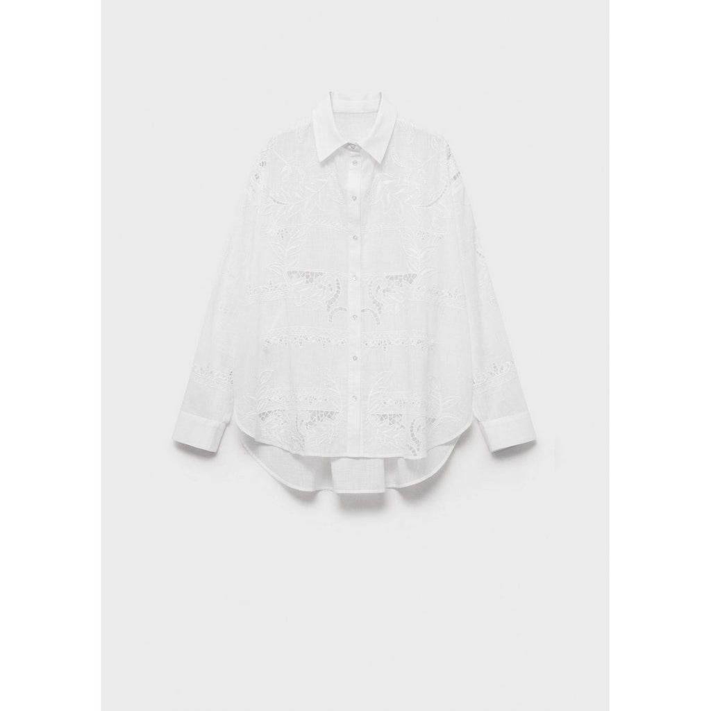 Chemise Oversize Brodée