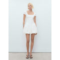 Robe Combinée Bas Bouffant