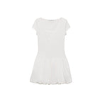 Robe Combinée Bas Bouffant